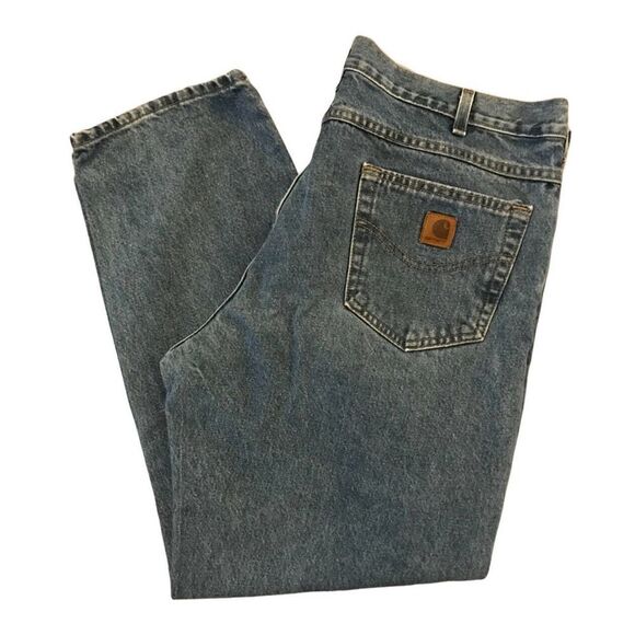 Carhartt B17-STW Mens Jeans Relaxed Fit Tapered Legs Size 40x30‎ - Picture 1 of 8